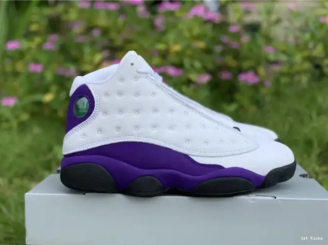 1st Kicks Shoes 13 Lakers Air Jordan 414571-105 0619